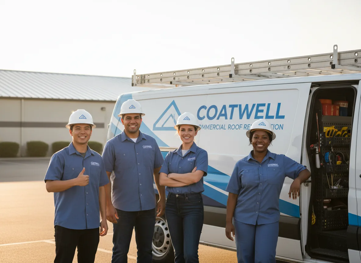 Commercial roof coating company in Vergennes, VT